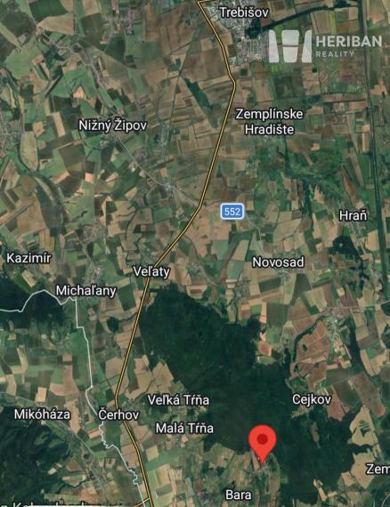 4izb.chalupa/RD v srdci Tokaja, obec Černochov, 25ár.pozemok