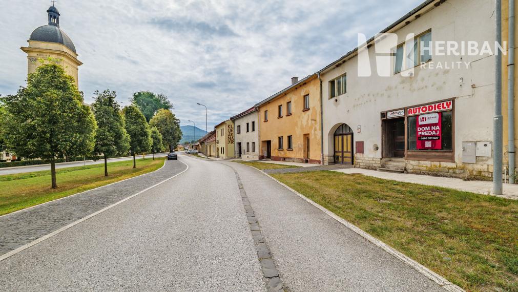 staromestský RD v centre, s 11ár.pozemkom, Spišské Vlachy