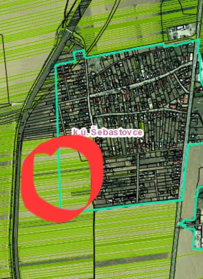 investičný pozemok na výstavbu RD, 579m2, v lukratívnej  lokalite Košice-Šebastovce