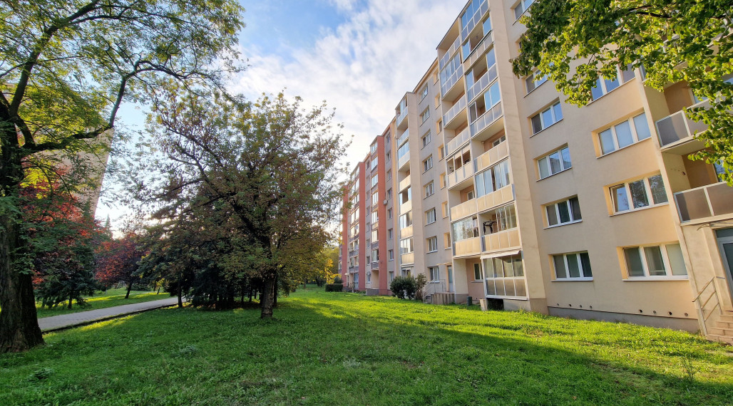 Na predaj:1-izb.byt, 28m2, 2.p/7, Nešporova ul, Západ-Terasa