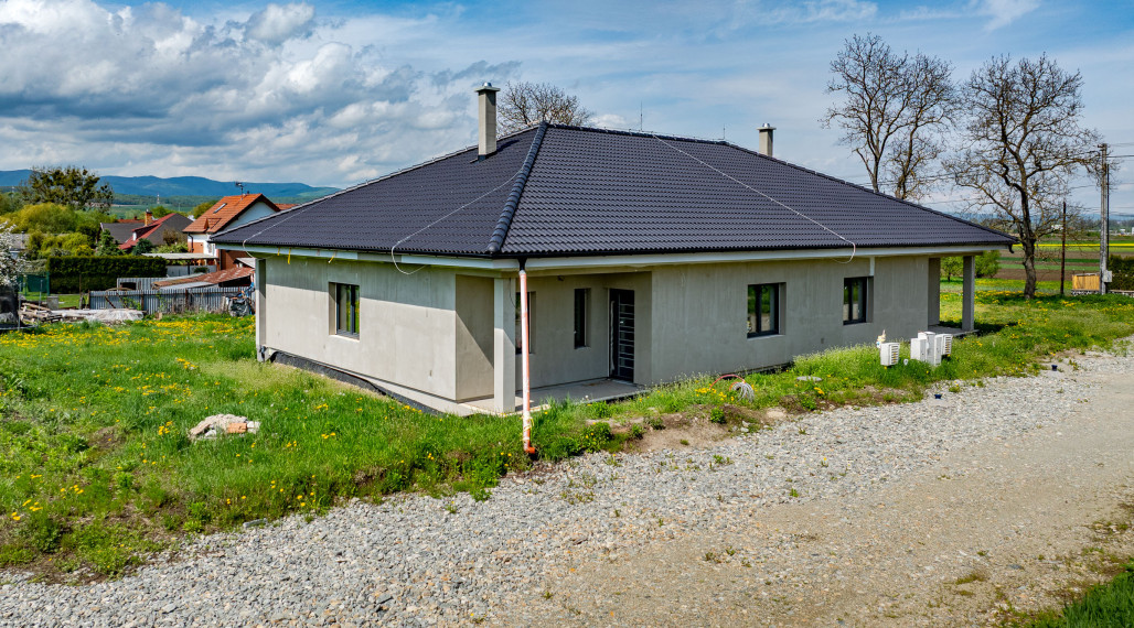 4-izbový bungalov v tichej lokalite Ploské – novostavba
