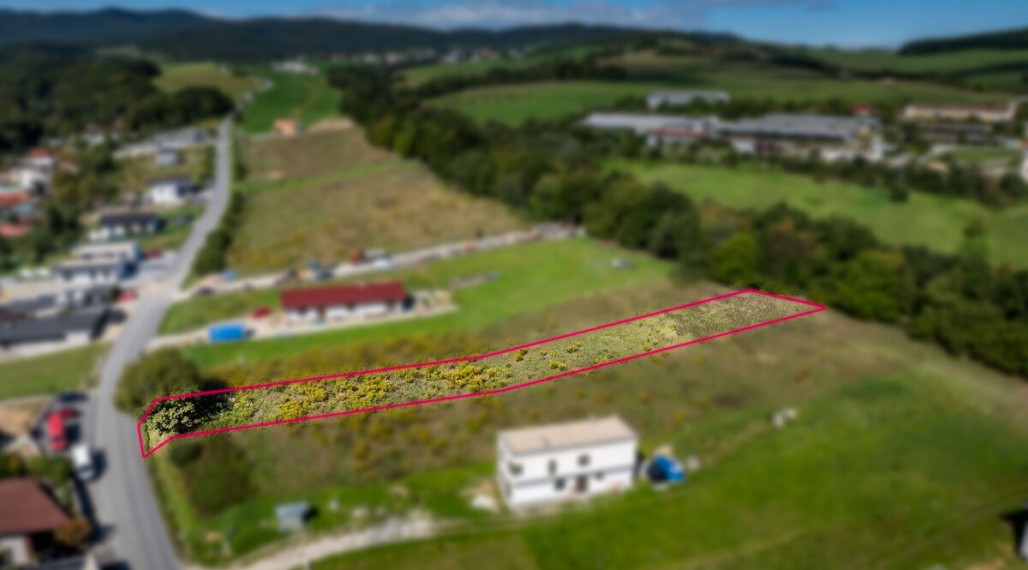 Pozemok na výstavbu RD, 13á, Nižný Klátov, Košice-okolie