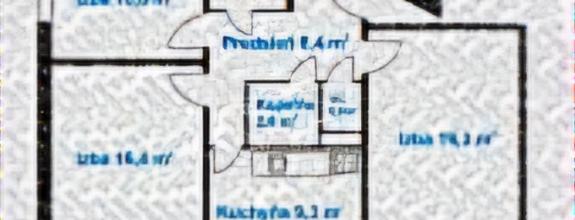 3-izb.byt s logiou, 70m2, 8.p/10, Orgovánová ul, Západ-Terasa