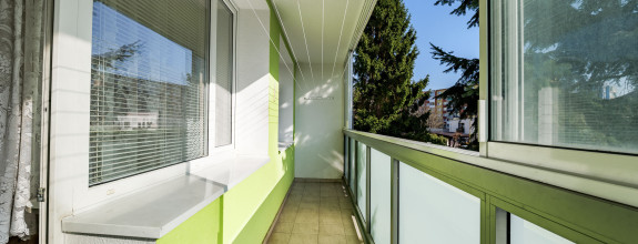 1,5-izb.byt s 7m logiou, Inžinierska ul, Západ-Terasa