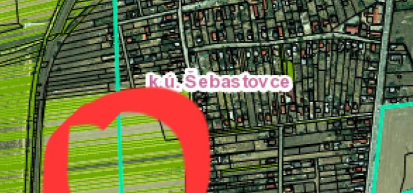 investičný pozemok na výstavbu RD, 579m2, v lukratívnej  lokalite Košice-Šebastovce