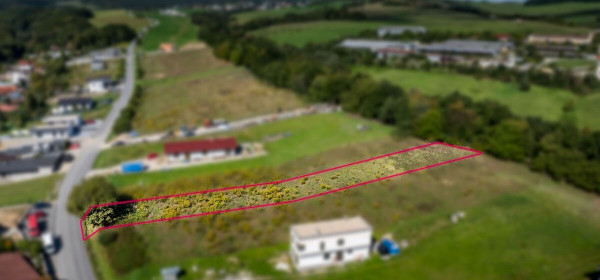 Pozemok na výstavbu RD, 13á, Nižný Klátov, Košice-okolie