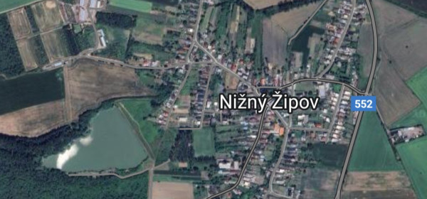 11 ár.pozemok na výstavbu RD, obec Nižný Žipov, Trebišov