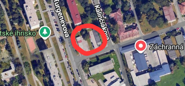 Na prenájom:panelová garáž, 18m2, Turgenevova ul, KE-JUH