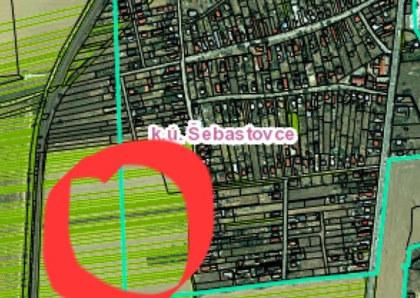 investičný pozemok na výstavbu RD, 579m2, v lukratívnej  lokalite Košice-Šebastovce