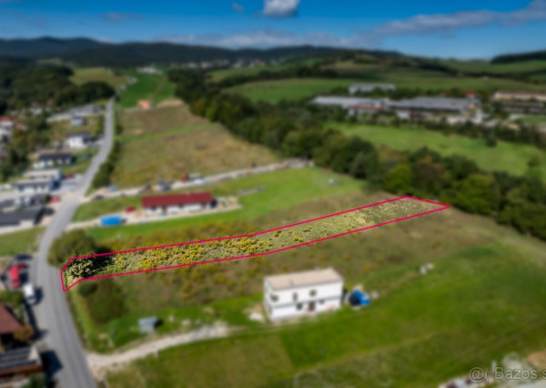 Pozemok na výstavbu RD, 13á, Nižný Klátov, Košice-okolie