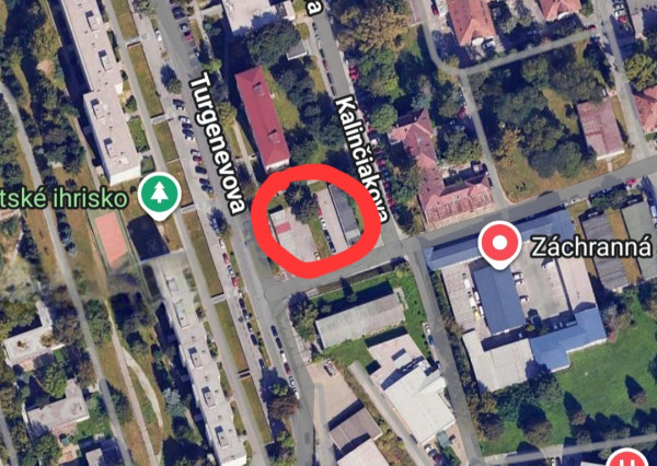 Na prenájom:panelová garáž, 18m2, Turgenevova ul, KE-JUH