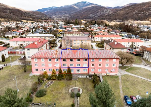 2 izb.tehlový byt, 59m2, ul. 1.Mája, Revúca