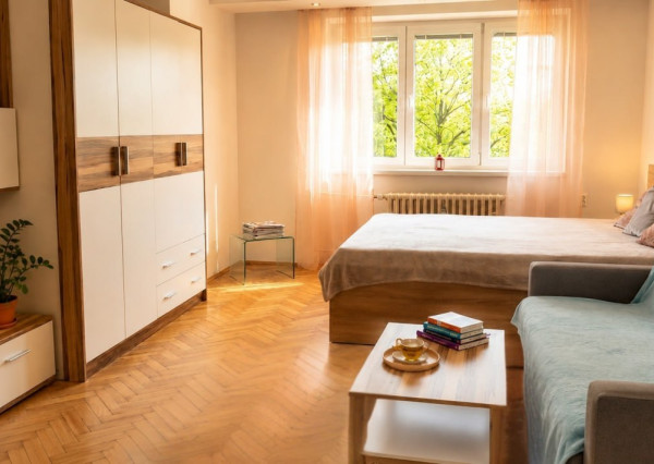 Väčší 1-izb.tehl.byt,42 m²,Obrancov mieru,KE-Sever