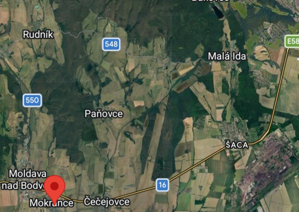 pozemok na výstavbu RD, všetky siete, Nové Mokrance, KE-okolie