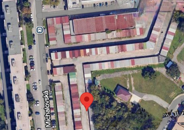 murovaná garáž, 18m2, Michalovská ul, KE-Západ
